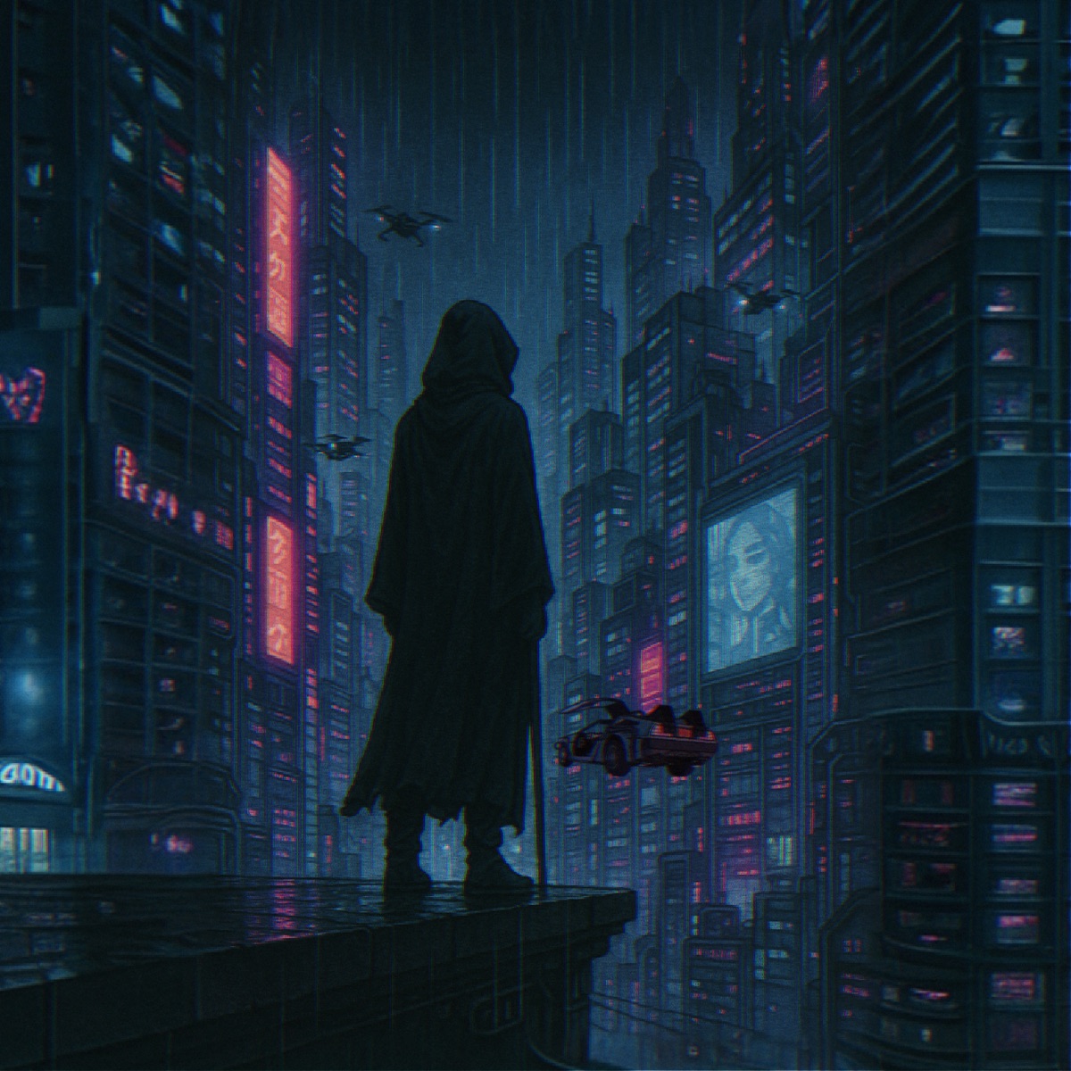 Last Thought Before Shutdown (feat. Gothboy) - Single by VØJ, .diedlonely & énouement album cover
