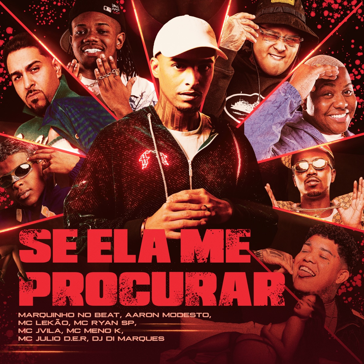 Se Ela Me Procurar (feat. MC Julio D.E.R., MC Meno K & MC LEKÃO) - Single by Marquinho no Beat, Aaron Modesto, MC Ryan SP & MC Jvila album cover