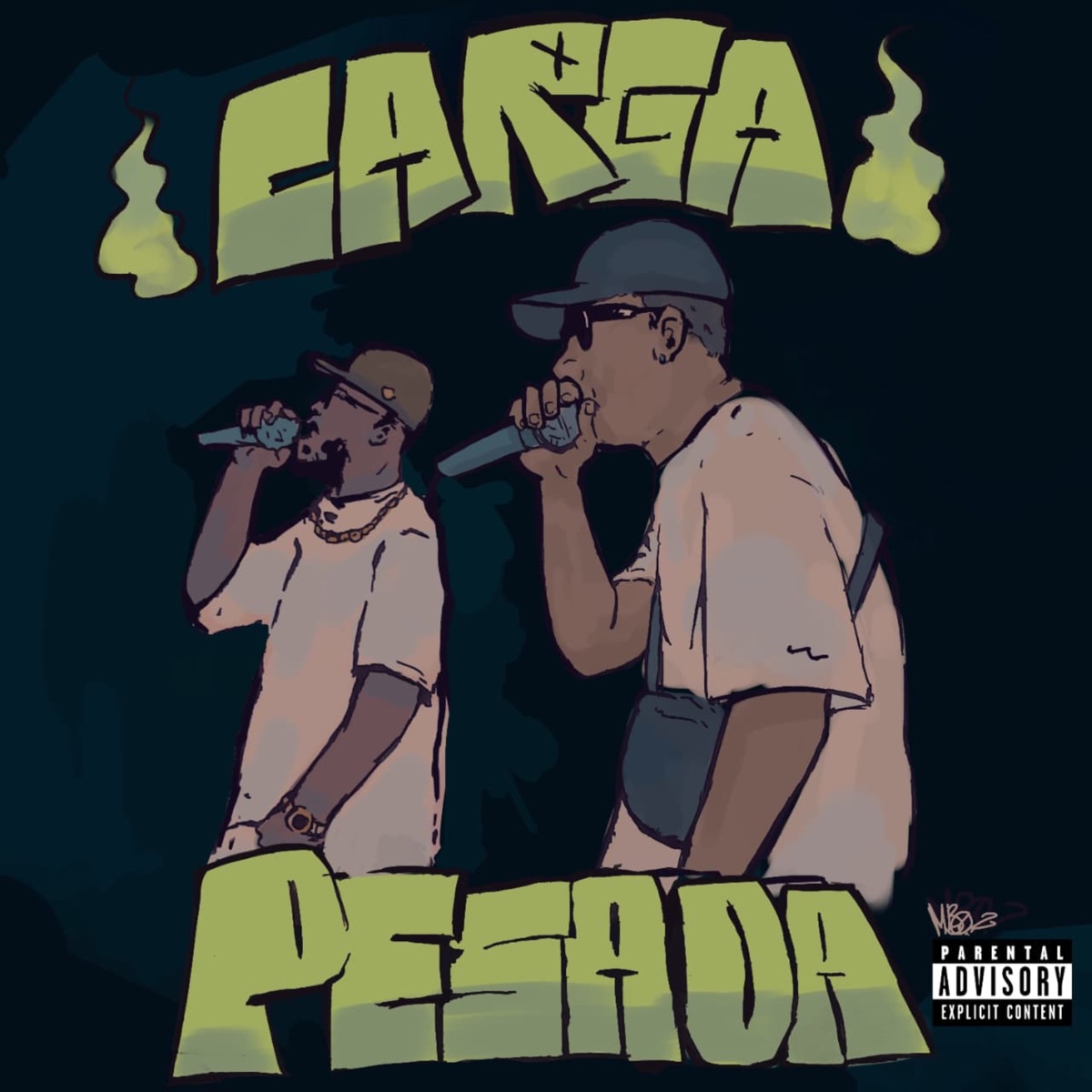 Carga Pesada - Single by NICK MCs, MC LUANZINHO SP & DJ Bruninho Beat album cover