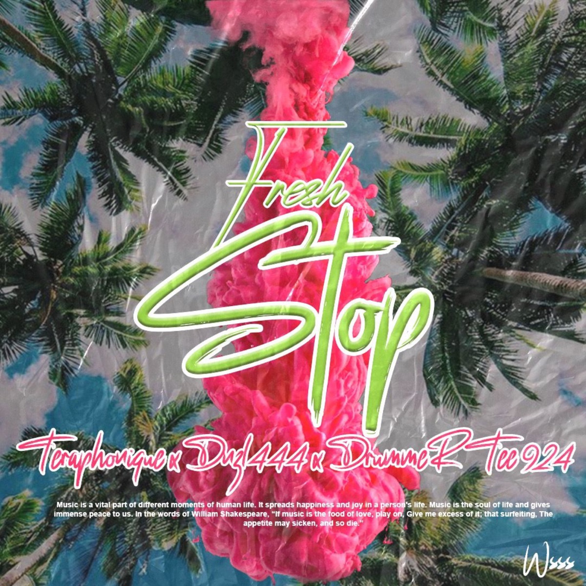 Fresh Stop - Single by Teraphonique, DNZL444 & DrummeRTee924 album cover