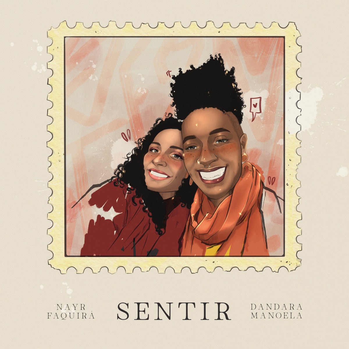 Sentir - Single by Nayr Faquirá & Dandara Manoela album cover