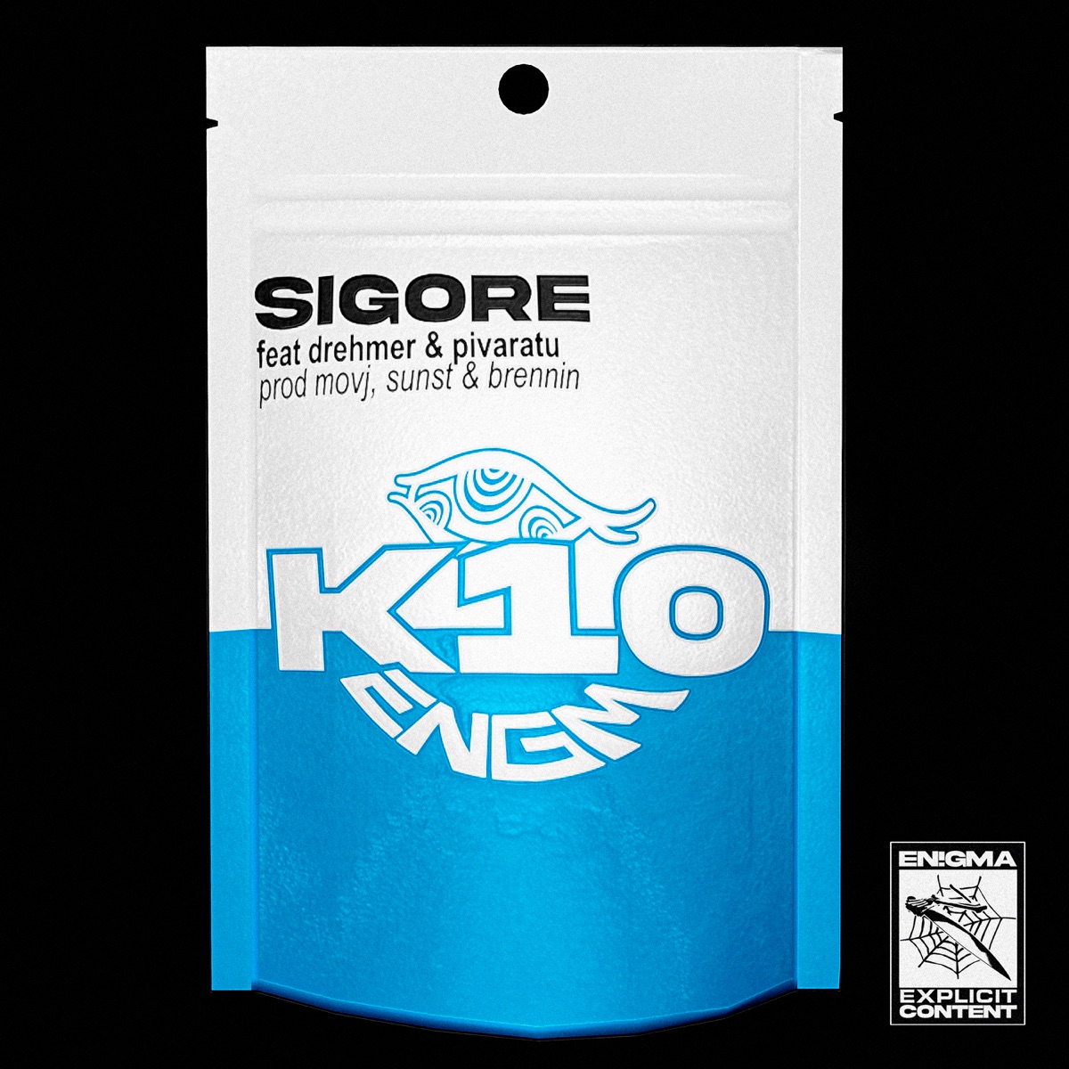 K10 - Single by Sigore, Drehmer & Pivaratu album cover