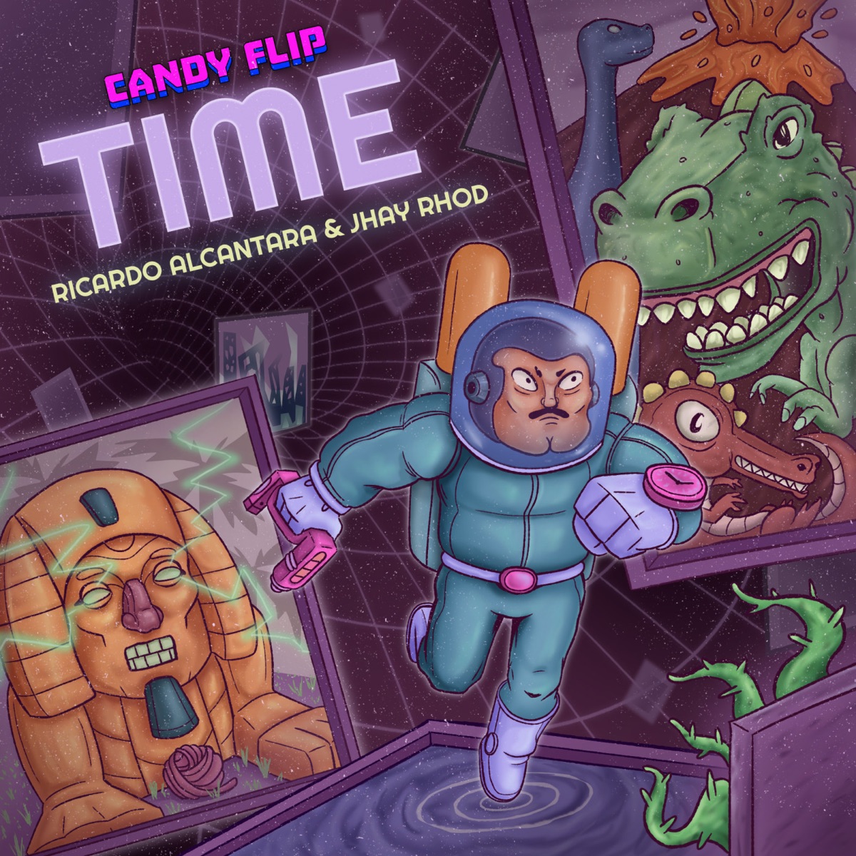 Time - Single by Ricardo Alcantara & JHAY RHOD album cover