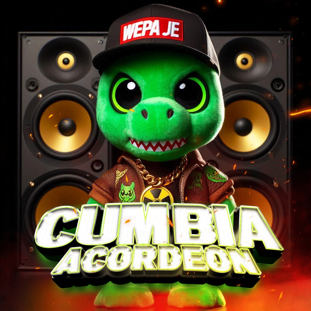 Cumbia Acordeon - Single by wepa je & Cumbias Wepas album cover