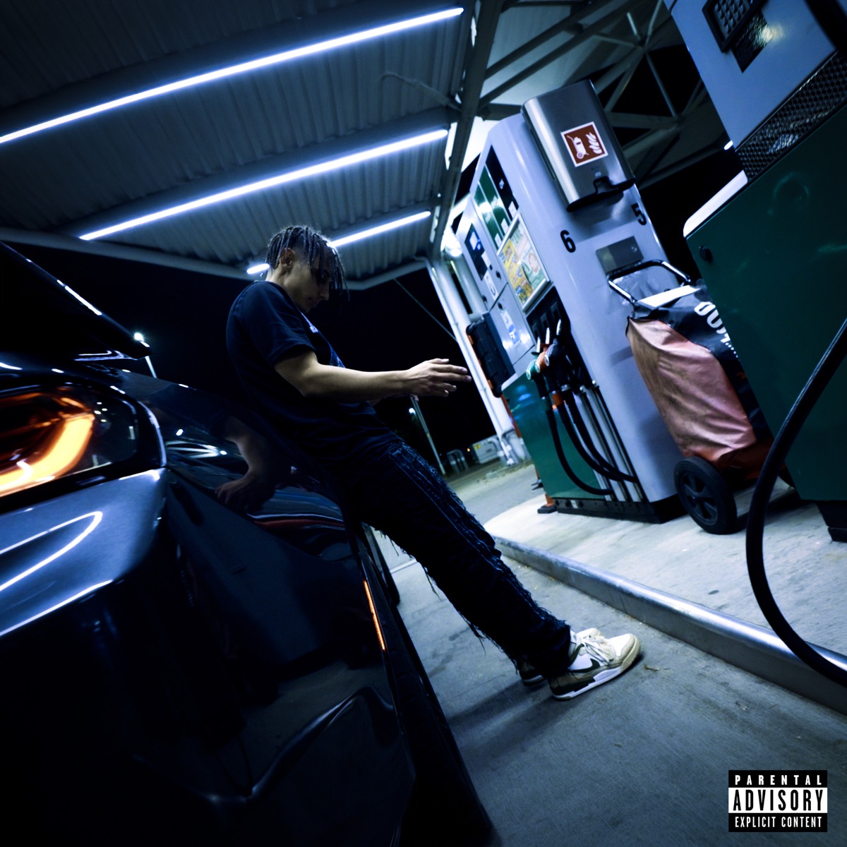 CZARNE CHMURY - Single by młodyMA & octoblxst album cover