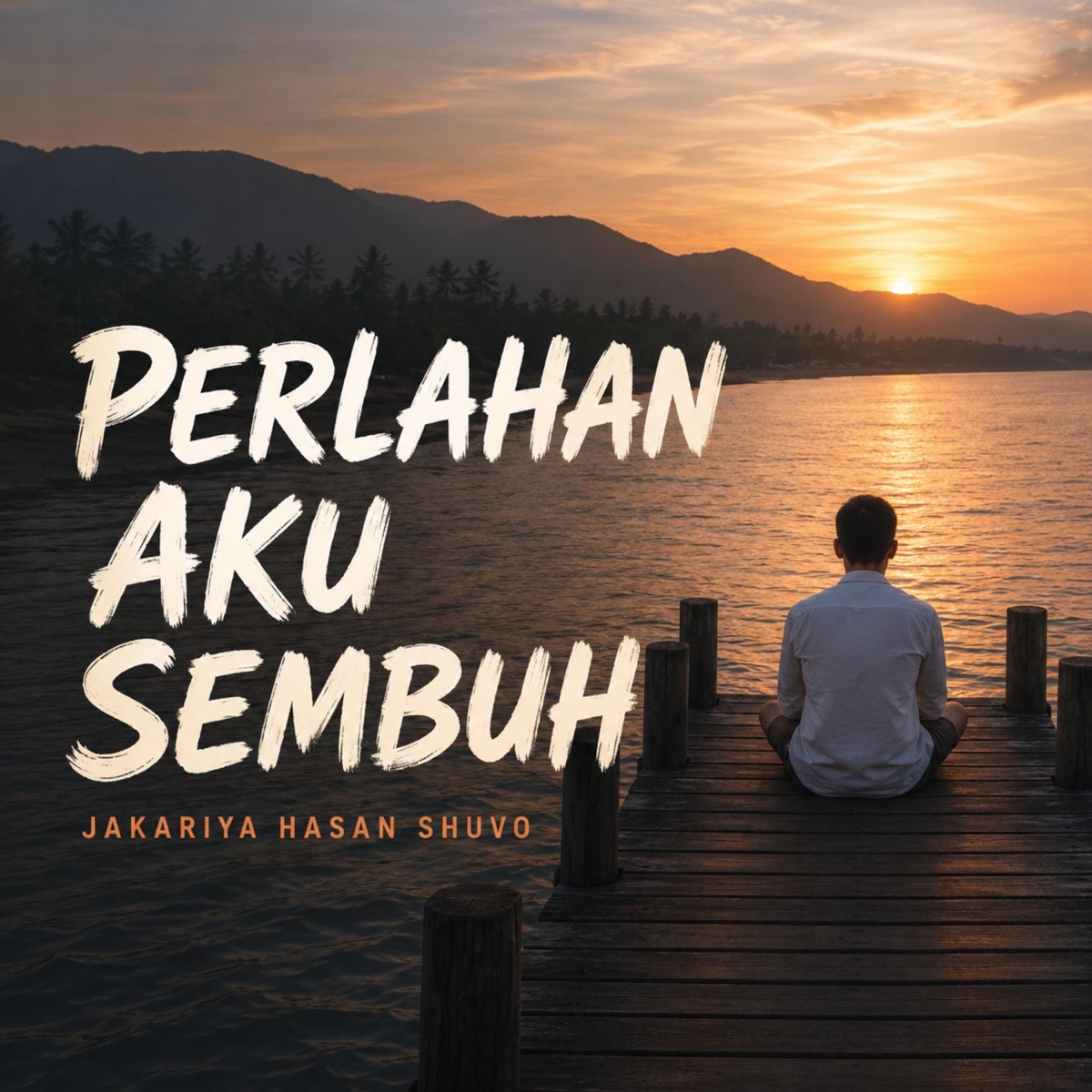 PERLAHAN AKU SEMBUH - Single by jakariya Hasan Shuvo album cover