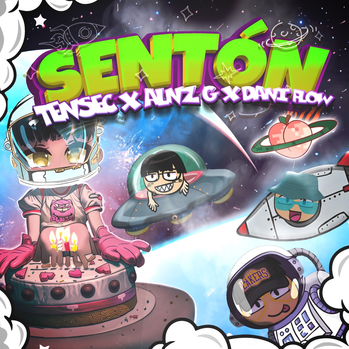 SENTÓN - Single by Tensec, Alnz G & Dani Flow album cover