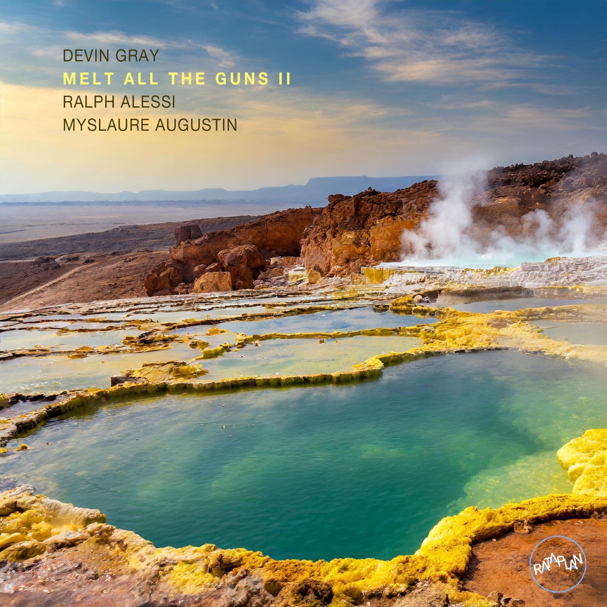 Melt All the Guns II (feat. Ralph Alessi & Myslaure Augustin) by Devin Gray album cover