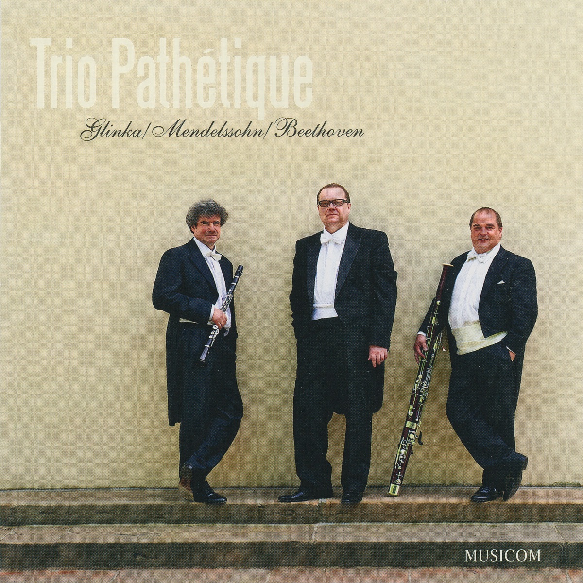 Trio Pathétique  Glinka - Mendelssohn - Beethoven by Albrecht Holder, Manfred Lindner & Rolf Wähning album cover