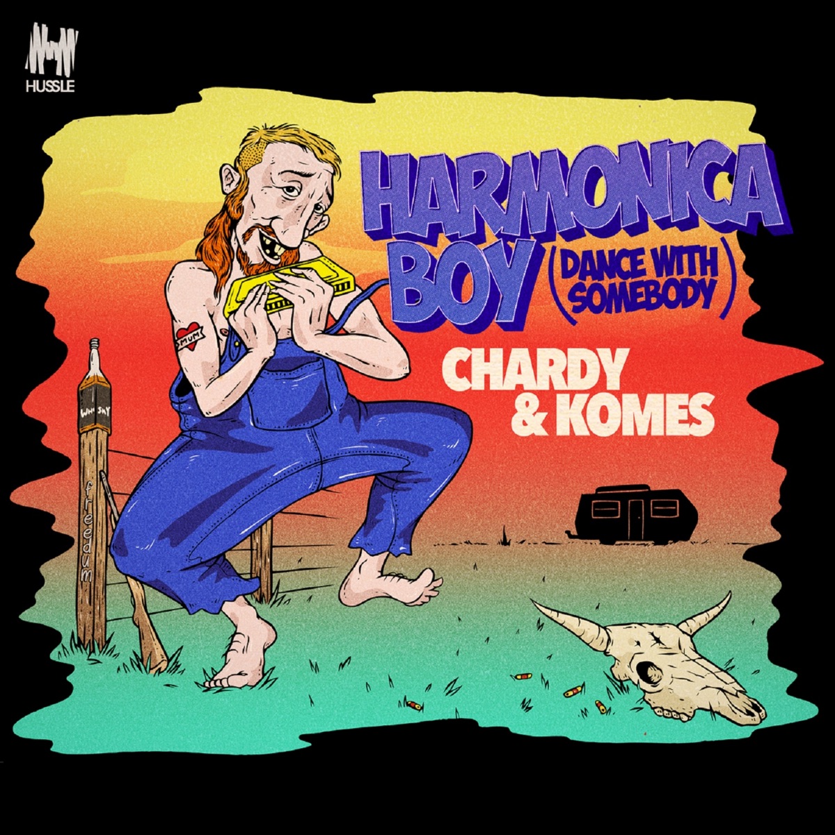 Harmonica Boy (Dance With Somebody) - Single by Chardy & Komes album cover