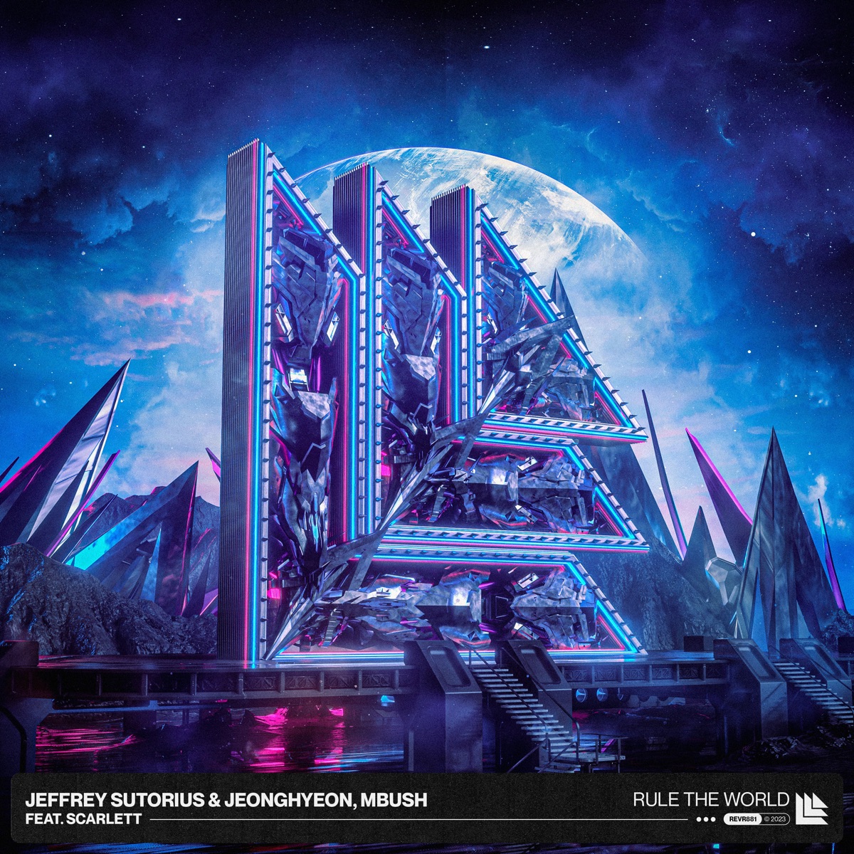 Rule the World (feat. Scarlett) - Single by Jeffrey Sutorius, jeonghyeon & Mbush album cover