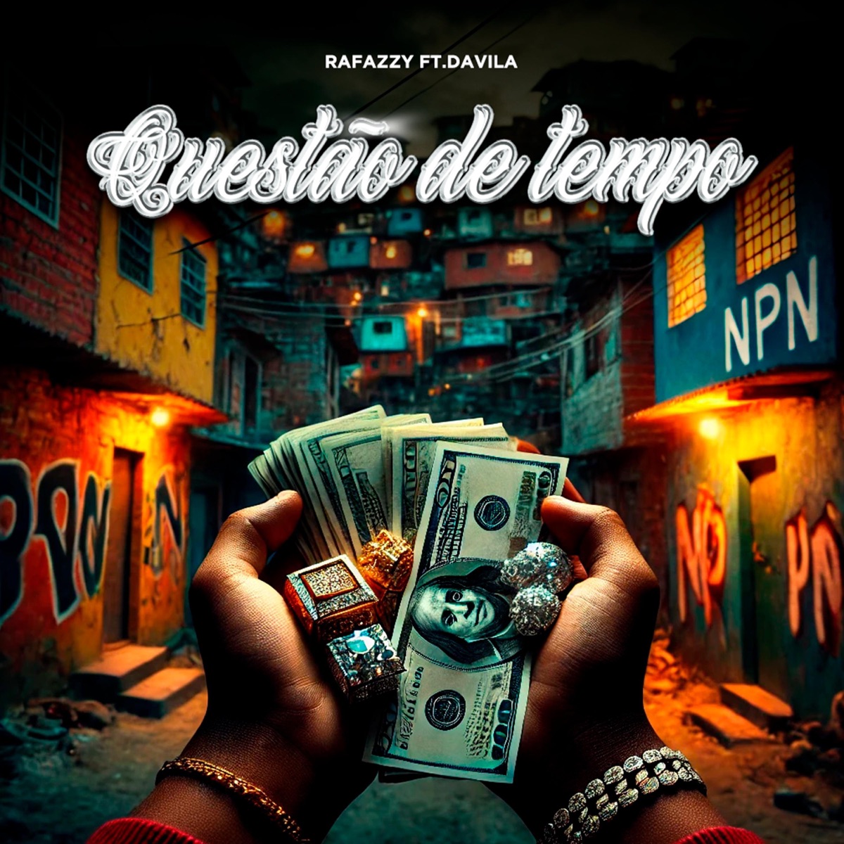 Questão de Tempo (feat. Davila) - Single by Rafazzy album cover