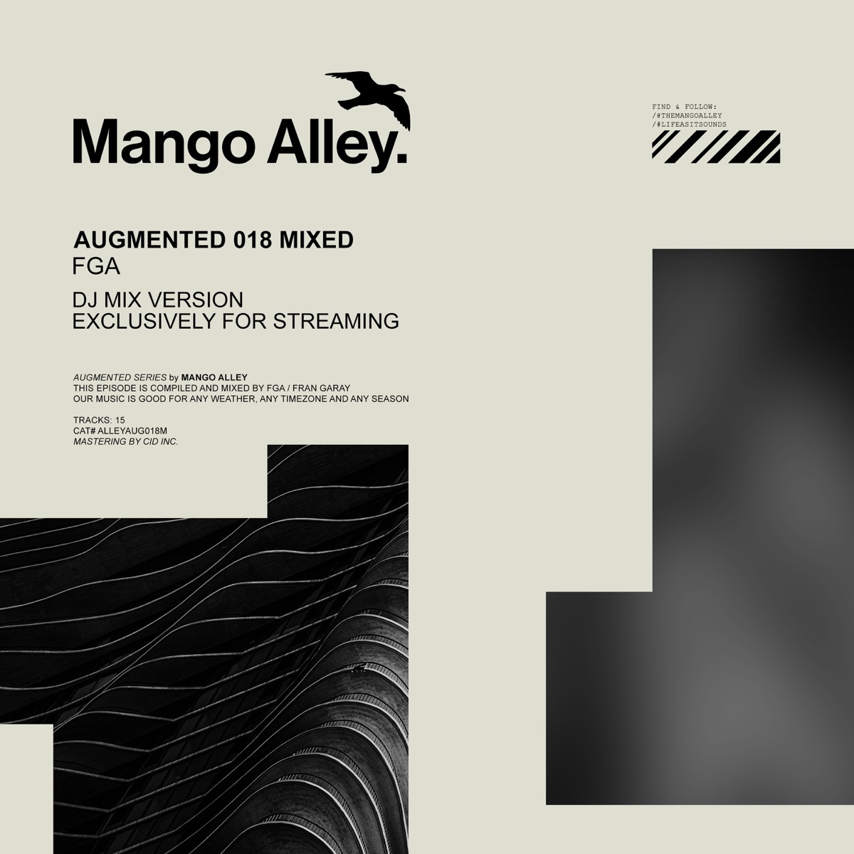 Augmented 018 / FGA (DJ Mix) by Mango Alley & Fran Garay album cover