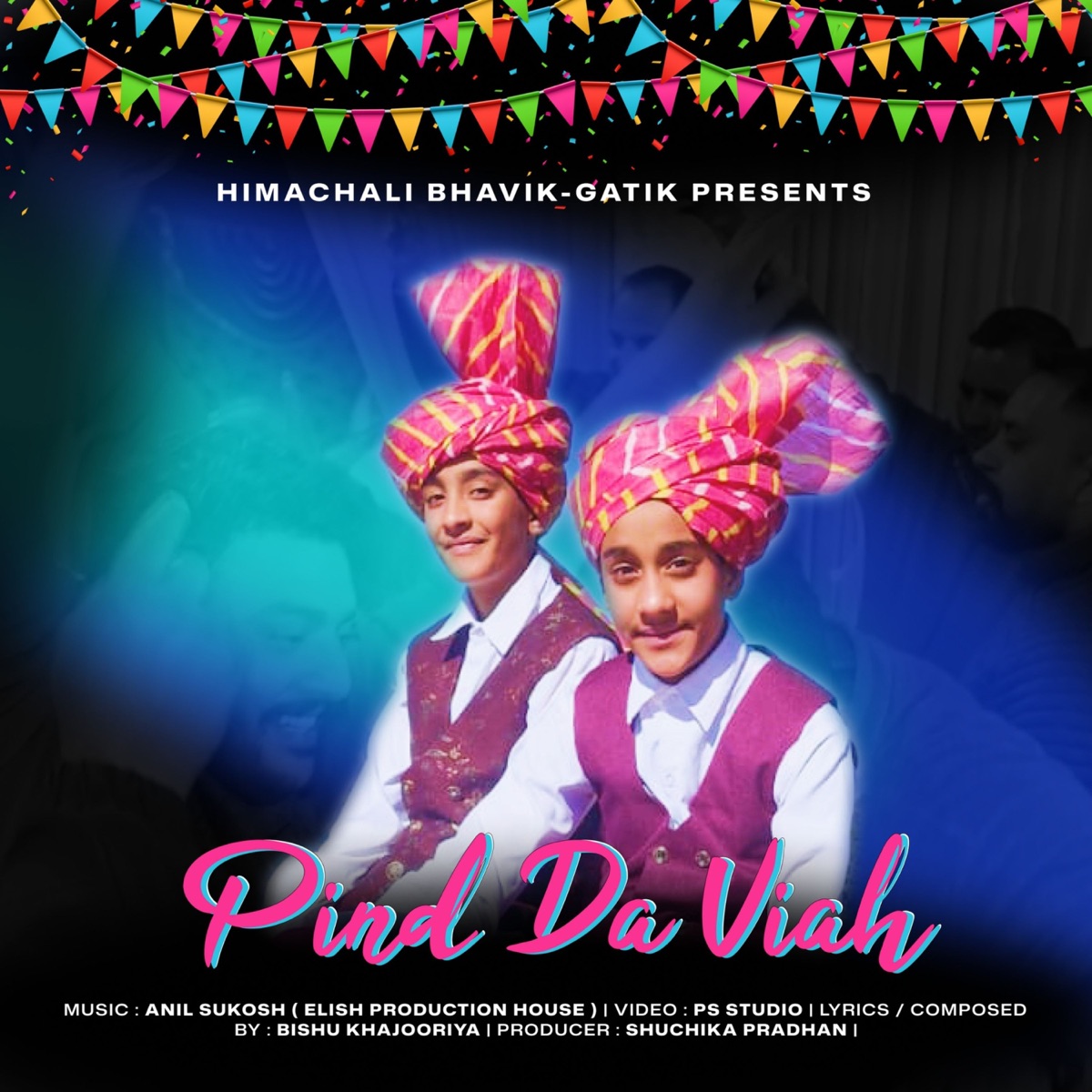 Pind Da Viah - Single by Bhavik & Gatik album cover