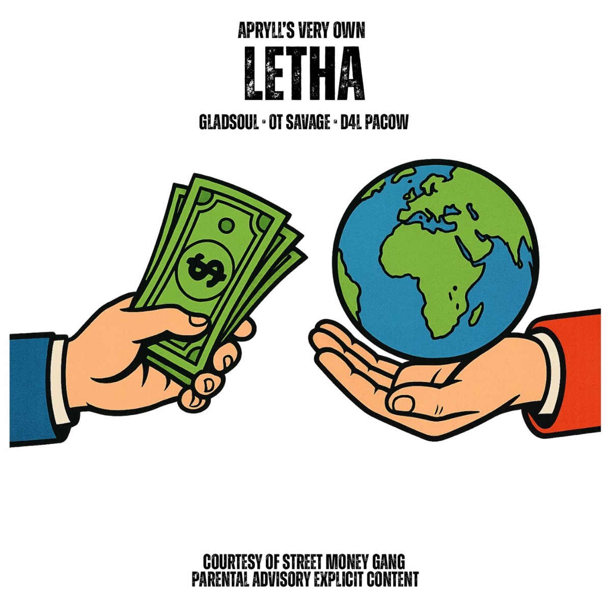 Letha (feat. GladSoul, OT Savage & D4L Pacow) - Single by Apryll's Very Own album cover