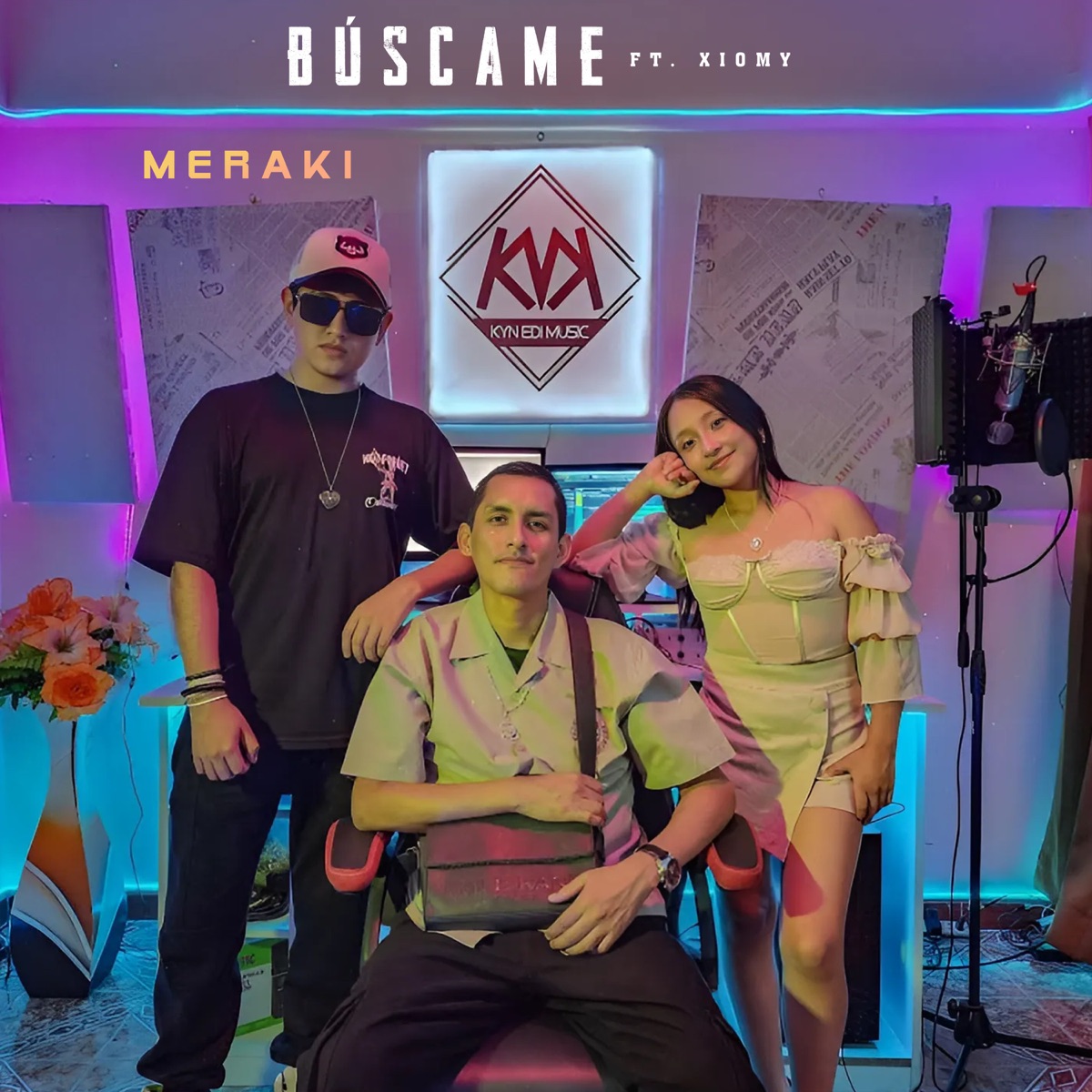 Búscame (Meraki) [feat. XIOMY] - Single by Kyn Edi Music album cover