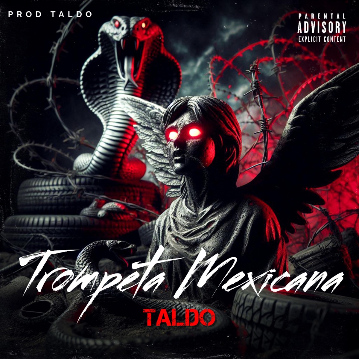 Trompeta Mexicana (feat. Mc Spock) - Single by Taldo album cover