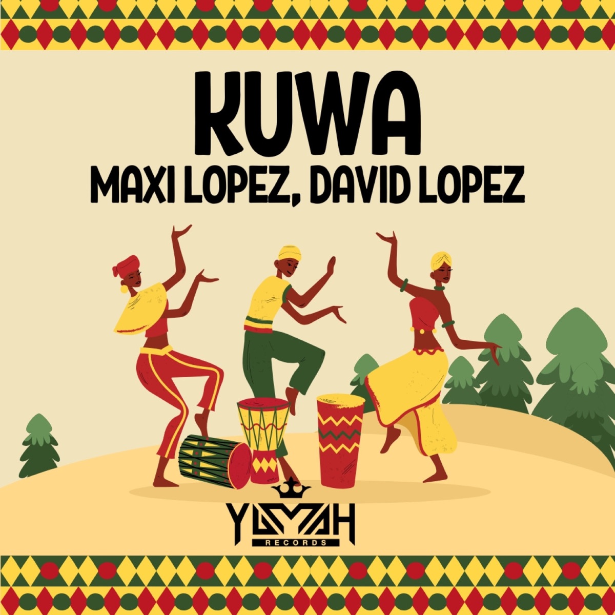 Kuwa - Single by Maxi Lopez & David Lopez album cover