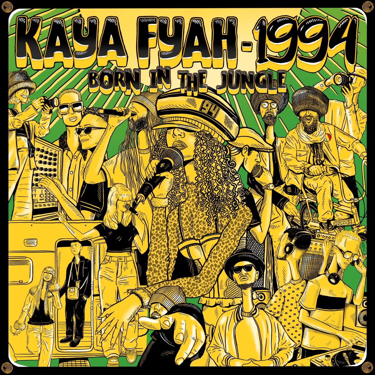 1994 (Born in the Jungle) by Kaya Fyah, Congo Natty & Ed Solo album cover