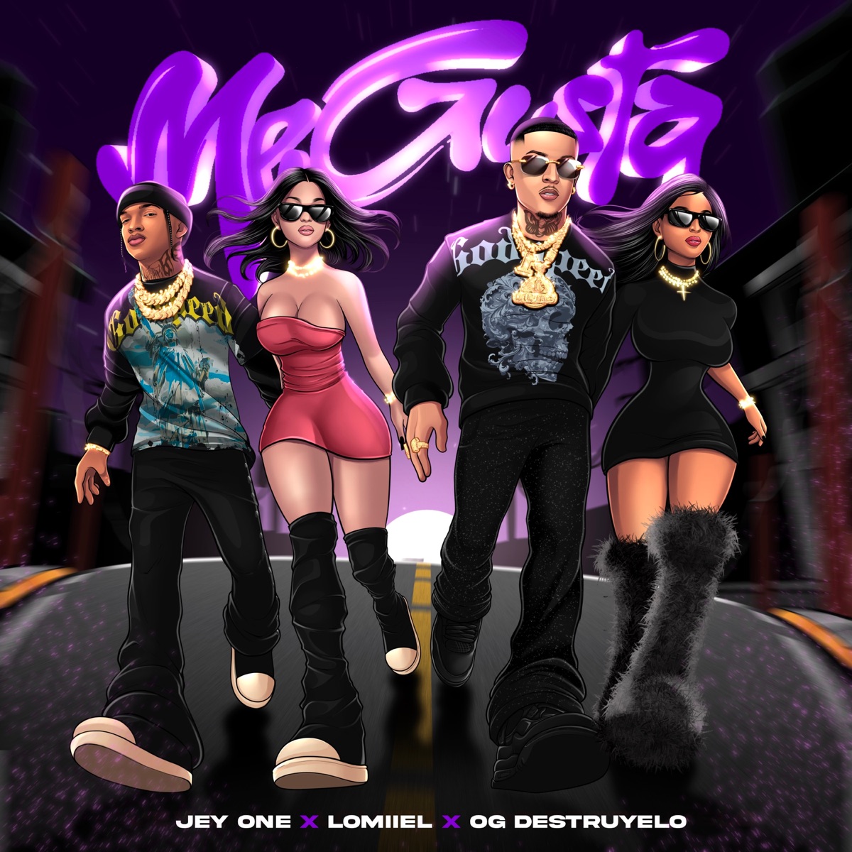Me Gusta - Single by Jey One, Lomiiel & og detruyelo album cover