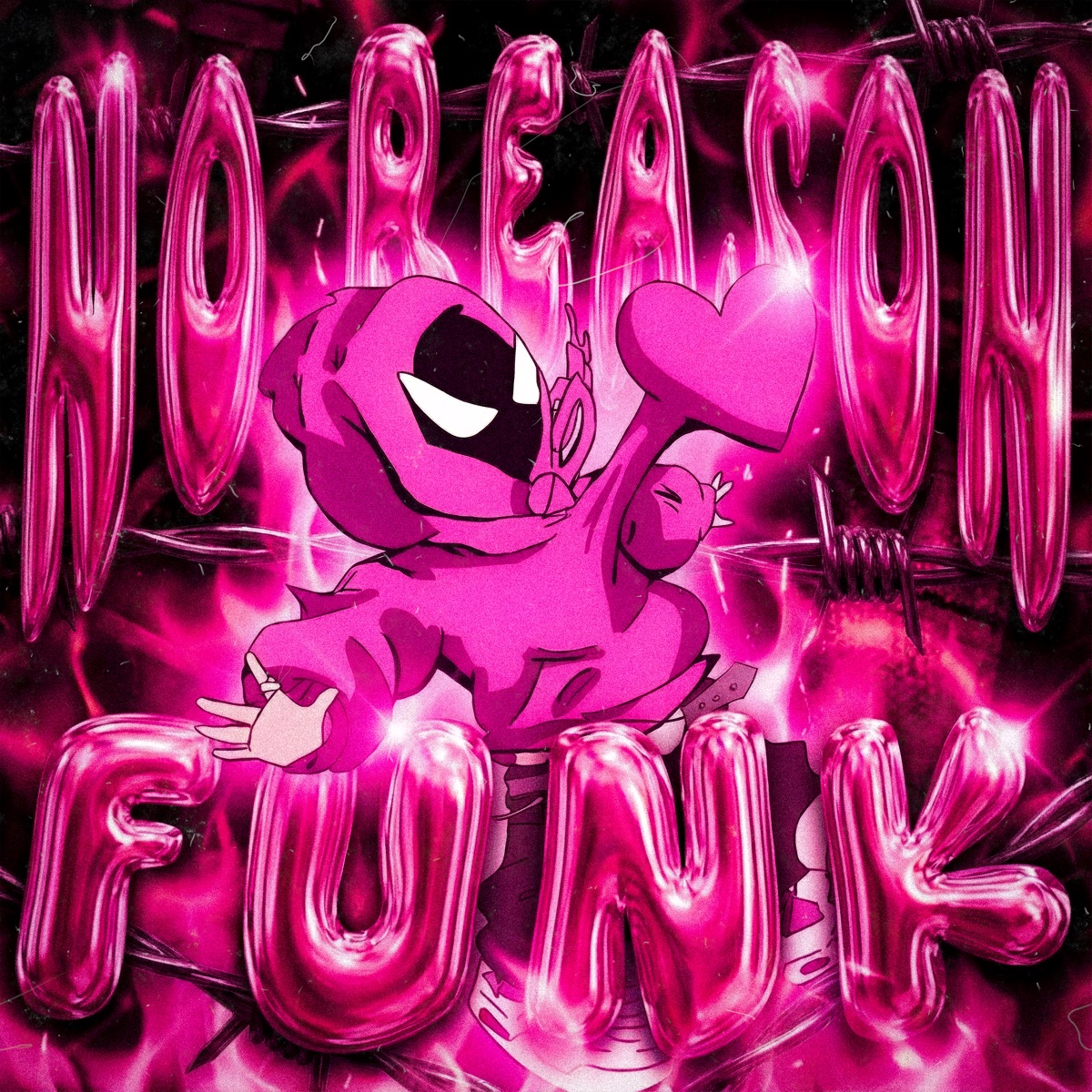 No Reason Funk - EP by valkou, DJ FANGZ & CyHop album cover