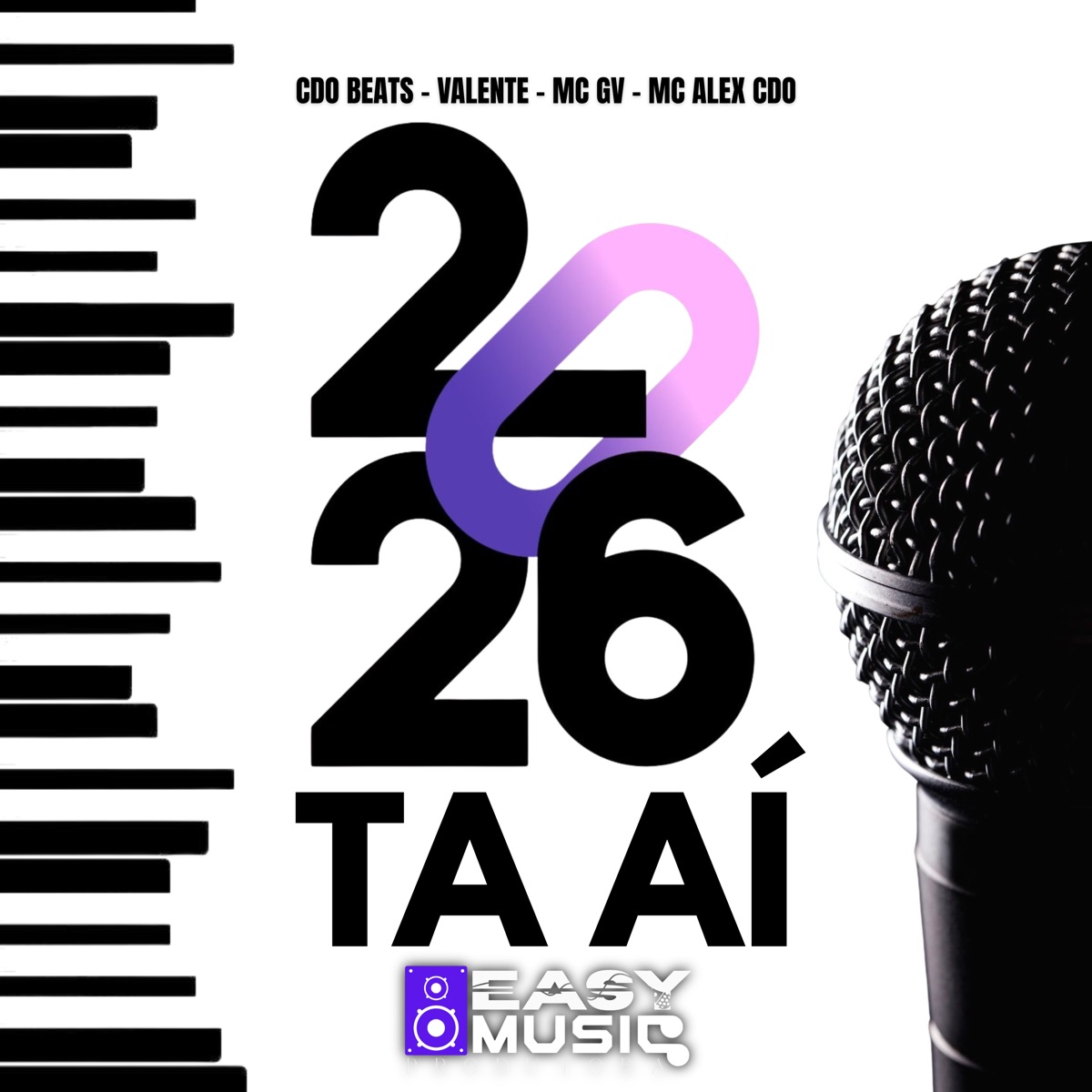 2026 Tá Aí - Single by Cdo Beats, Valénte, MC GV & Mc Alex CDO album cover