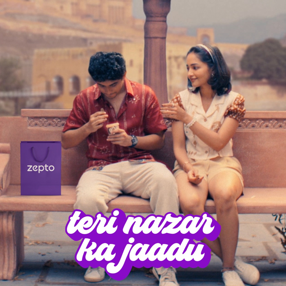 Teri Nazar ka Jaadu (Zepto) - Single by Arjuna Harjai, Surabhi Dashputra & Srijan Shukla album cover