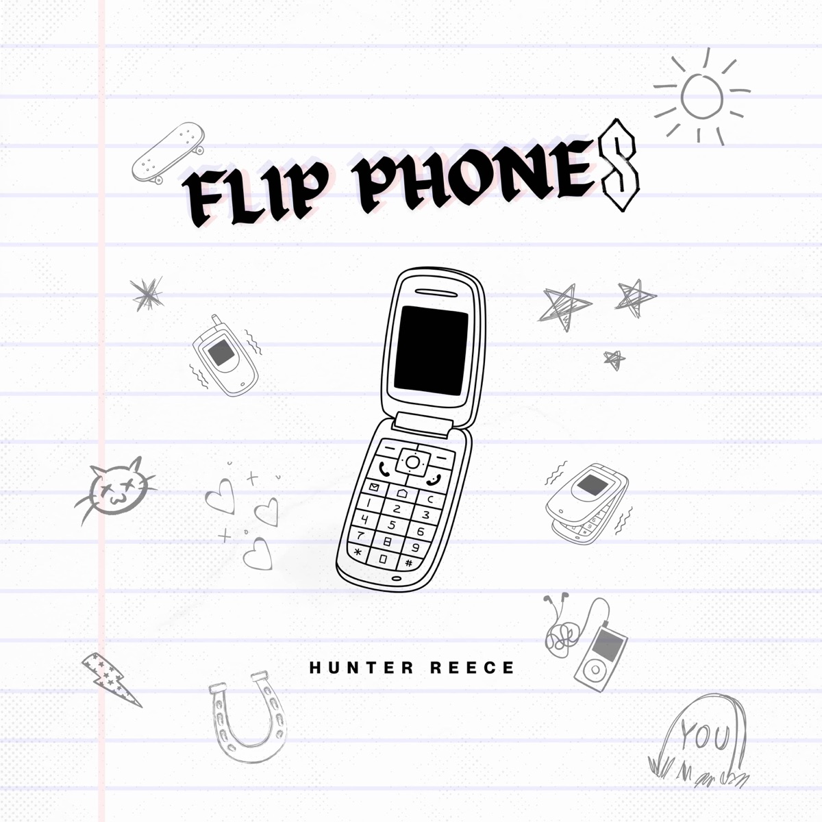 Flip Phones - Single by Hunter Reece album cover