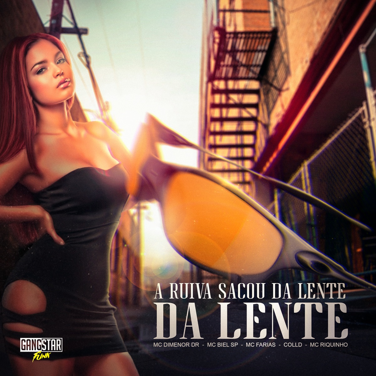 A Ruiva Sacou da Lente (feat. Colld & Mc Farias) - Single by MC Dimenor Dr, Mc Biel SP & Mc Riquinho album cover