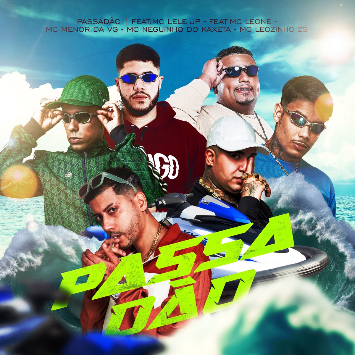 Passadão (feat. Mc Lele JP & Leonne) - Single by Gringobeats808, MC Neguinho do Kaxeta, MC Menor da VG & MC Leozinho Zs album cover