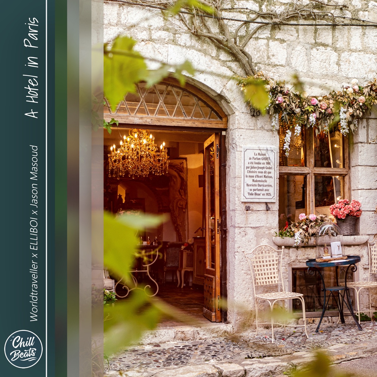 A Hotel in Paris - Single by Worldtraveller, ELLIBOI & Jason Masoud album cover