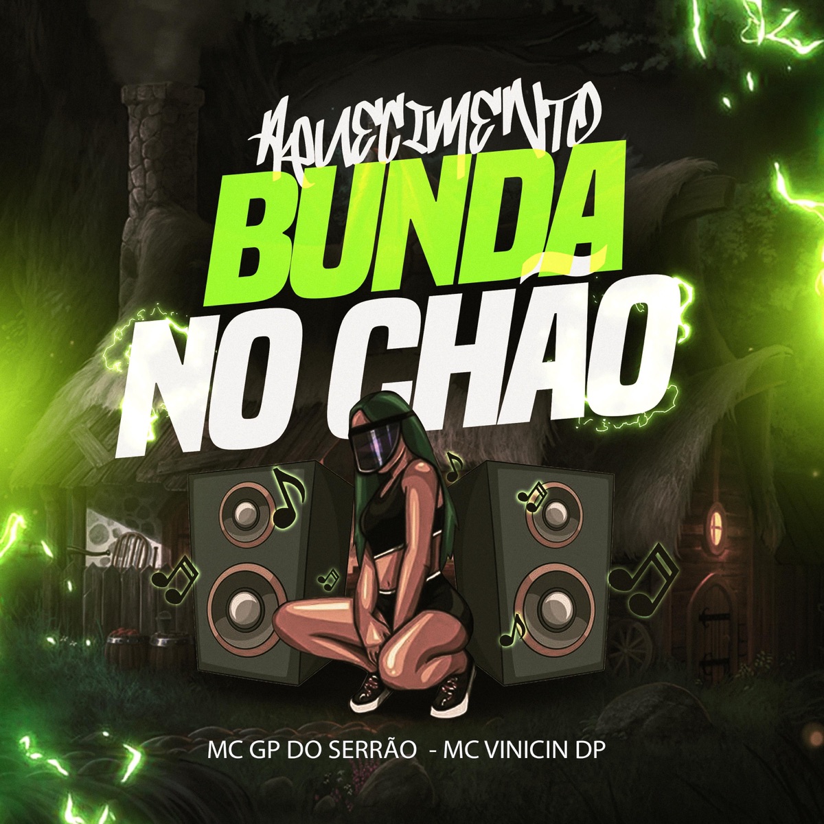 AQUECIMENTO BUNDA NO CHÃO - Single by MC GP DO SERRÃO album cover