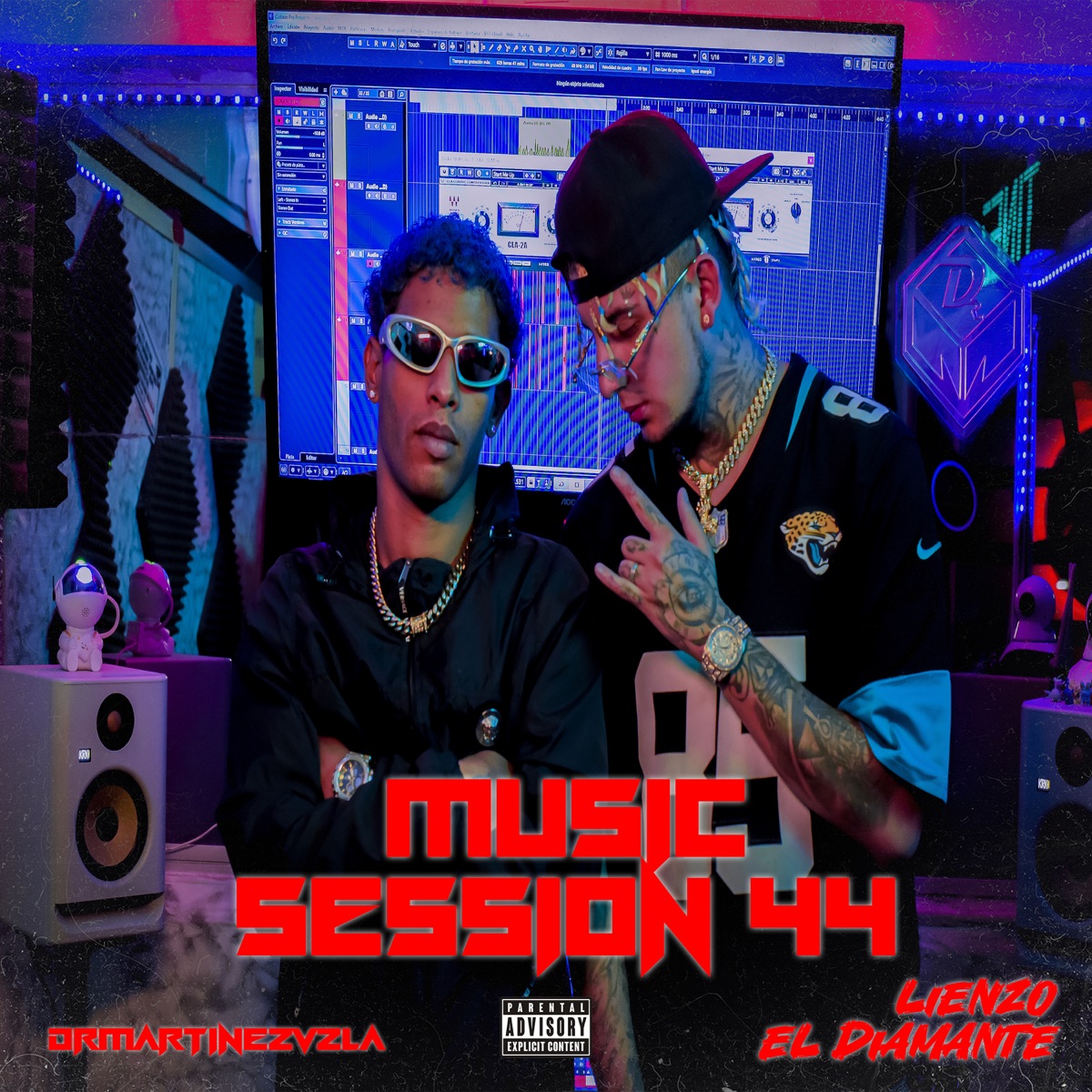 Music Session 44 - Single by Drmartinezvzla & LIENZO "EL DMB" album cover