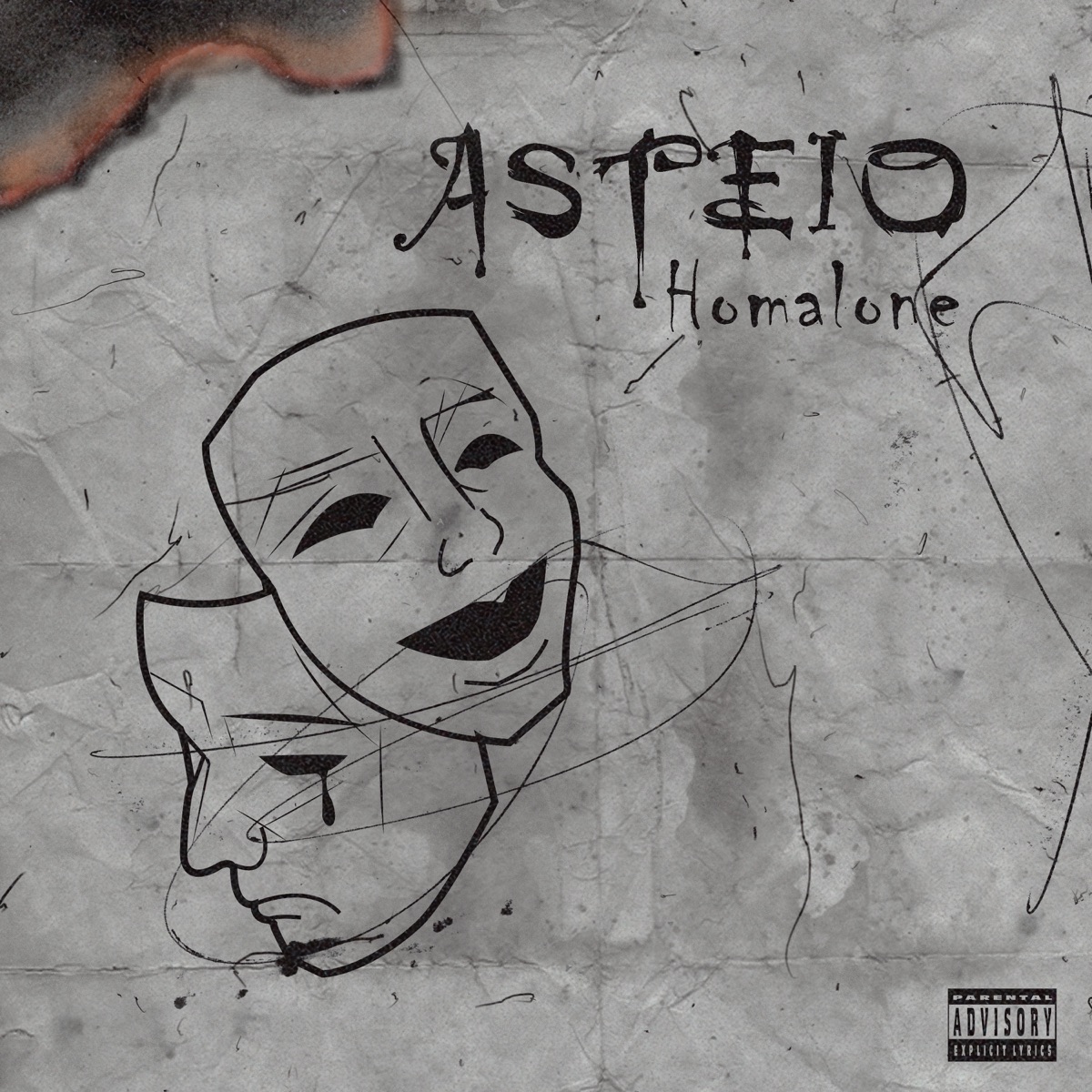 Asteio - Single by Homalone & Qbon album cover
