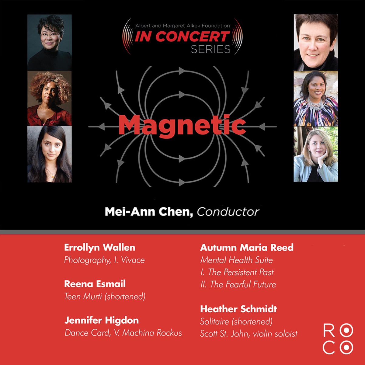 ROCO In Concert: Magnetic - EP by ROCO & Mei-Ann Chen album cover