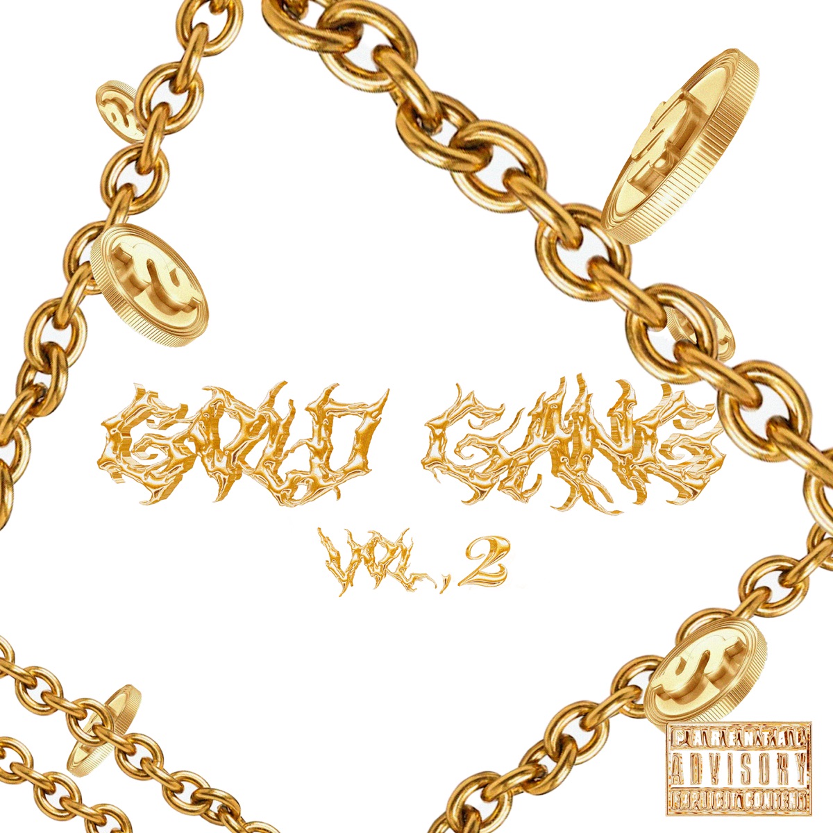Goldgang, Vol. 2 - EP by GoldNo & LilOneNoBeat album cover