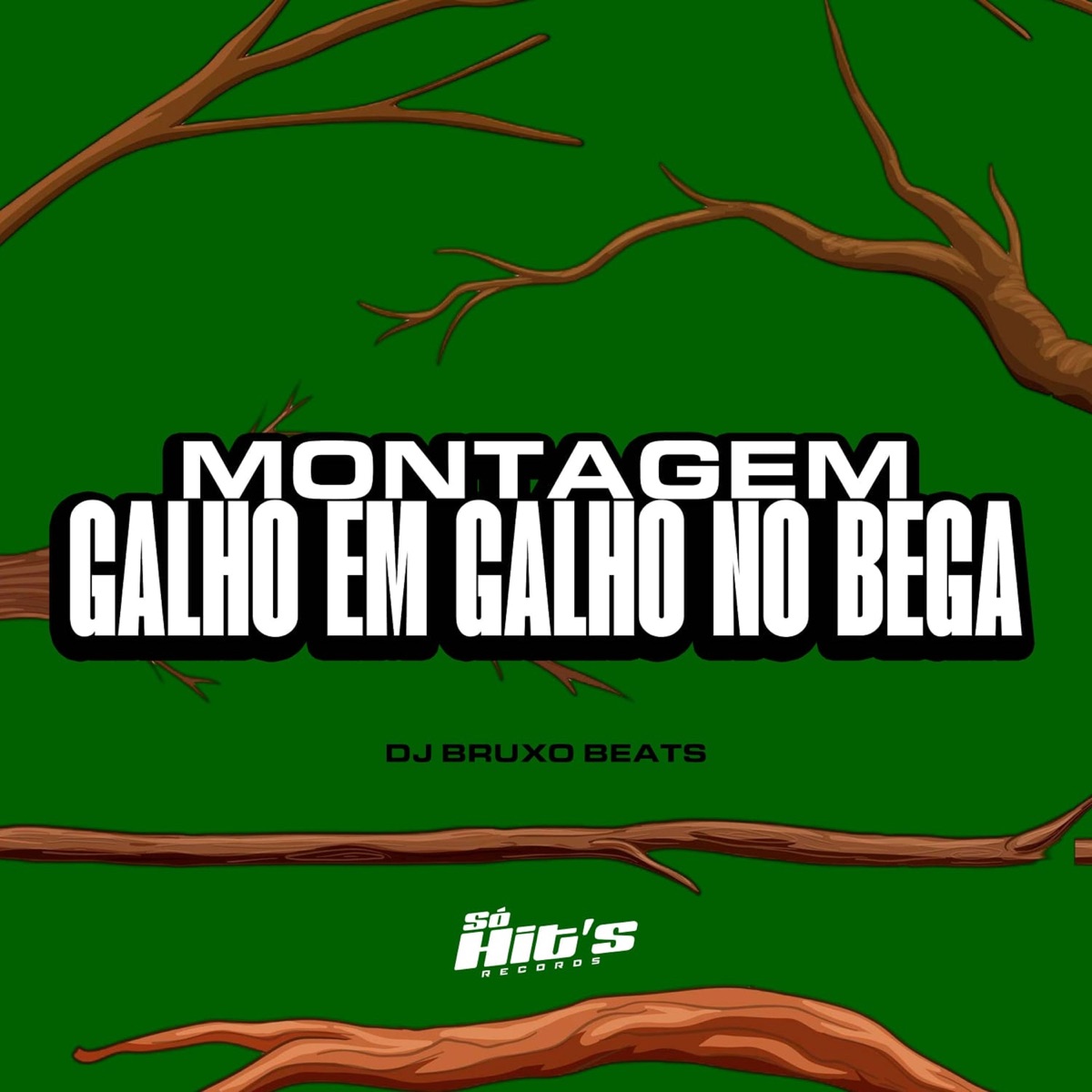 Montagem Galho Em Galho No Bega - Single by DJ BRUXO BEATS album cover