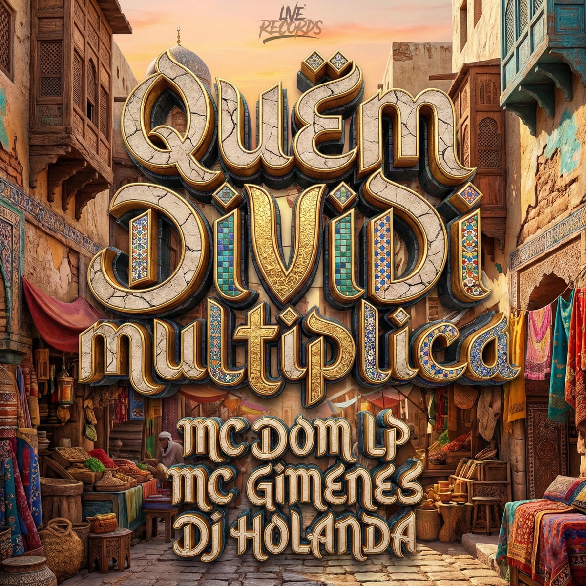 Quem Dividi Multiplica - Single by MC DOM LP, Mc Gimenes & DJ Holanda album cover