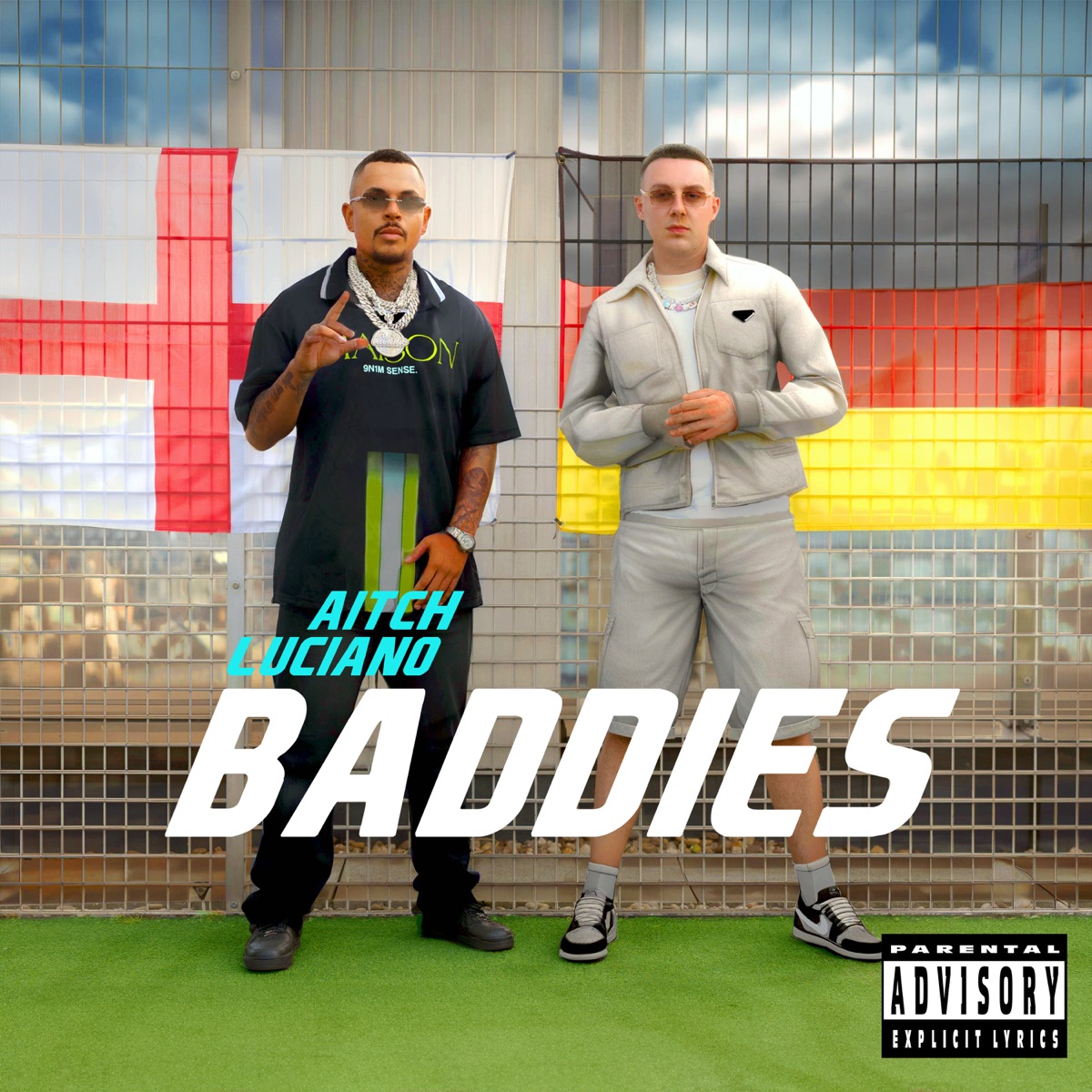 Baddies - Single by Aitch & Luciano album cover
