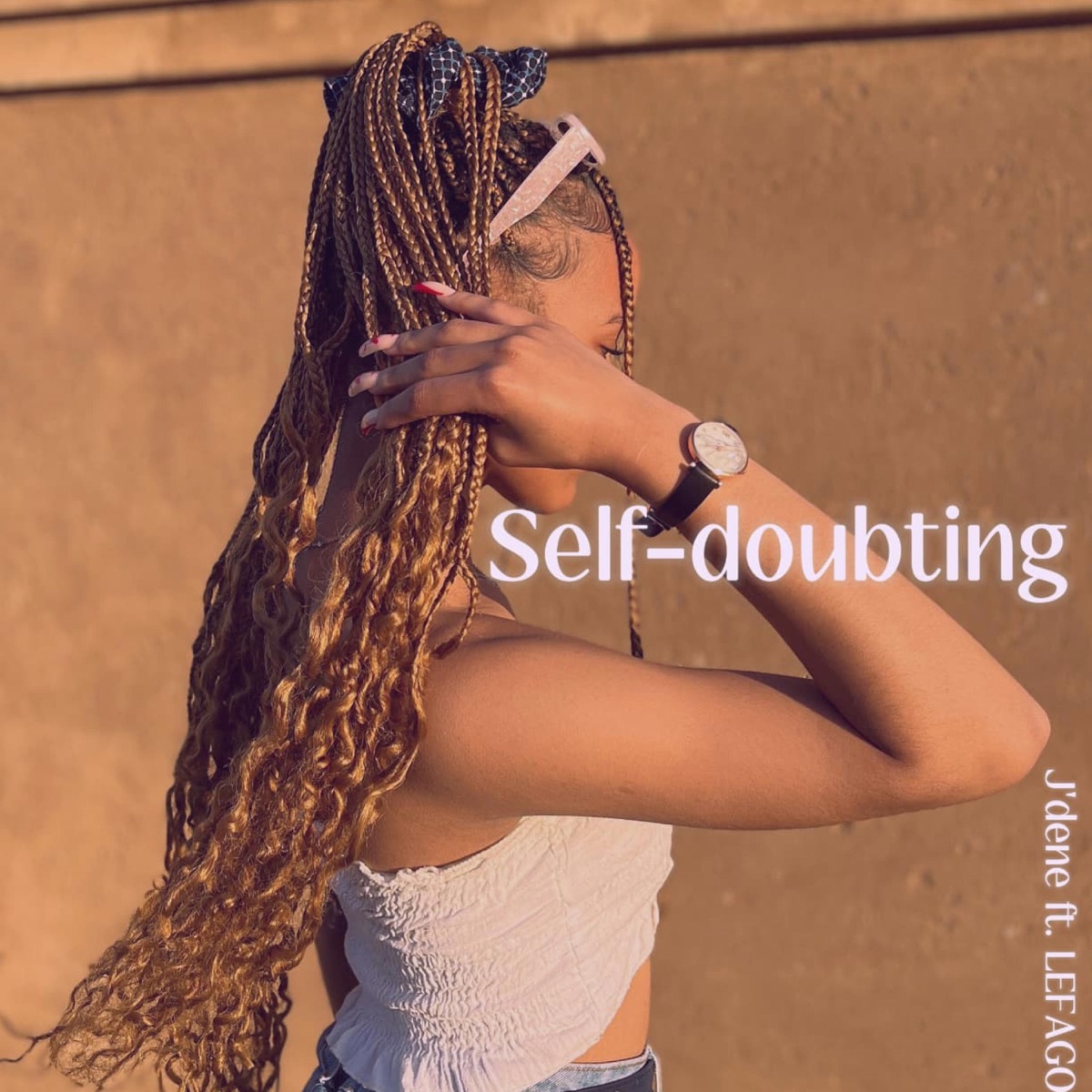 Self-doubting (feat. LEFAGO) - Single by J'dene album cover