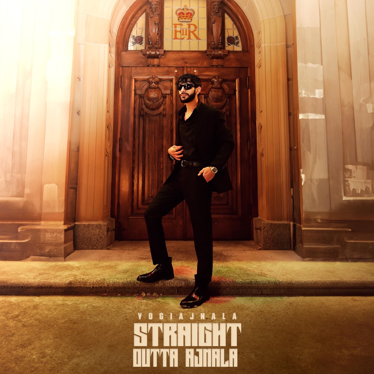 Straight Outta Ajnala (feat. Shaan) - Single by Yogiajnala album cover