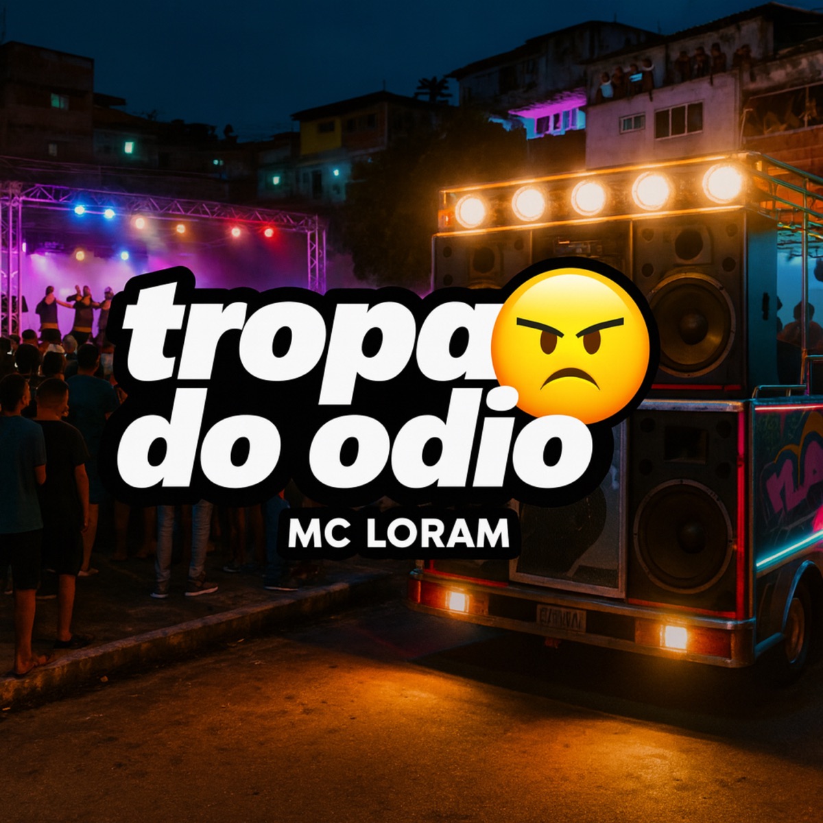 Tropa do Odio - Single by MC Loram & Mc Lysa album cover