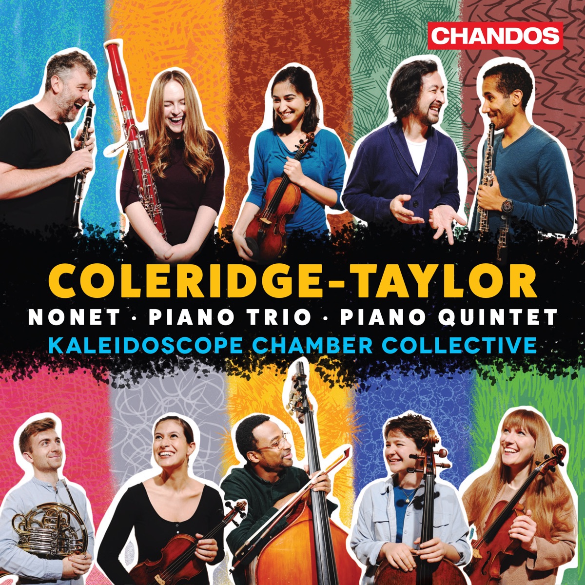Samuel Coleridge-Taylor: Nonet, Piano Trio, Piano Quintet by Kaleidoscope Chamber Collective album cover