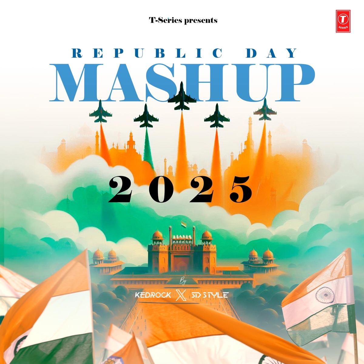Republic Day Mashup 2025 - Single by Sukhwinder Singh, Shashi Suman, Vishal Mishra, Benny Dayal, Sahithi Chaganti, Harika Narayan, Shankar Mahadevan, Udit Narayan, Mahalakshmi Iyer, Domnique, Neeti Mohan, Vishal Dadlani, KK & B. Praak album cover
