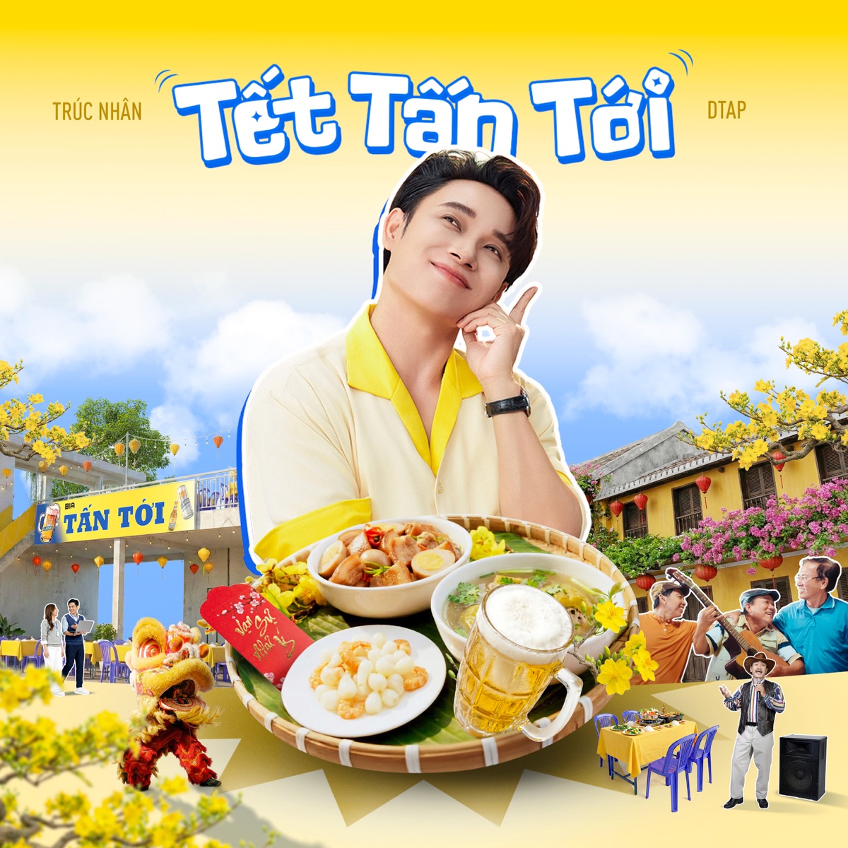 Tết Tấn Tới - Single by Trúc Nhân & DTAP album cover