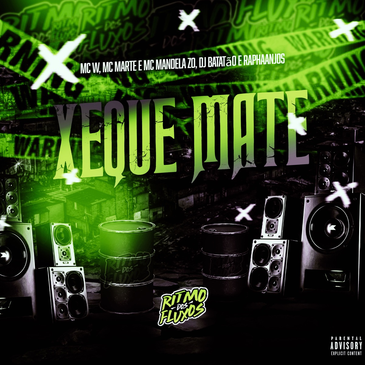 Xeque Mate (feat. RAPHAANJOS & Mc Marte) - Single by MC Mandela ZO, MC W & DJ Batatão album cover
