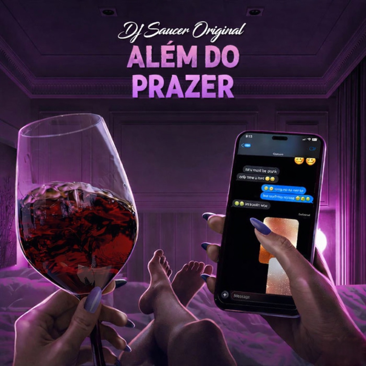 ALÉM DO PRAZER - EP by Dj Saucer Original album cover