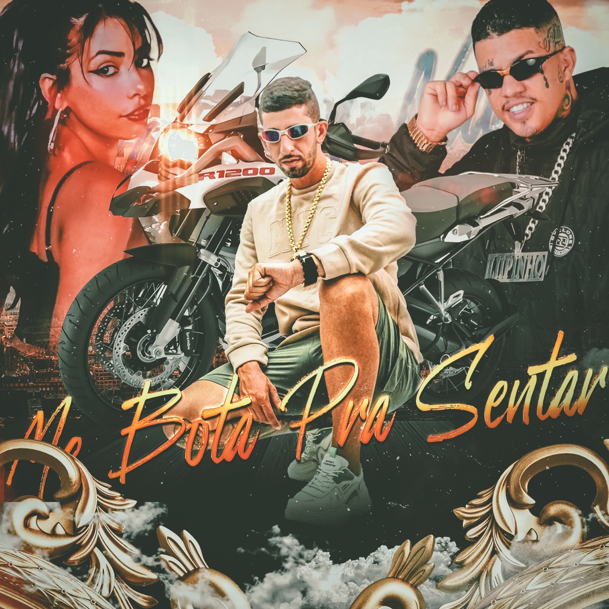Me Bota pra Sentar - Single by THE 081, lipinho tatuador & Mc Bia album cover