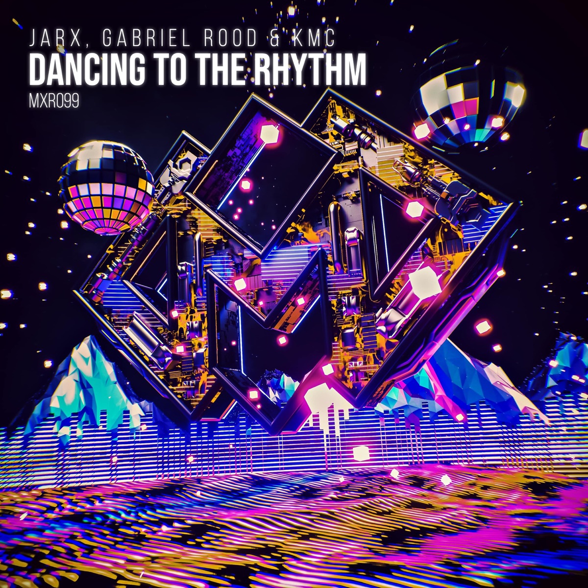 Dancing to the Rhythm (Extended Mix) - Single by JARX, Gabriel Rood & KMC album cover