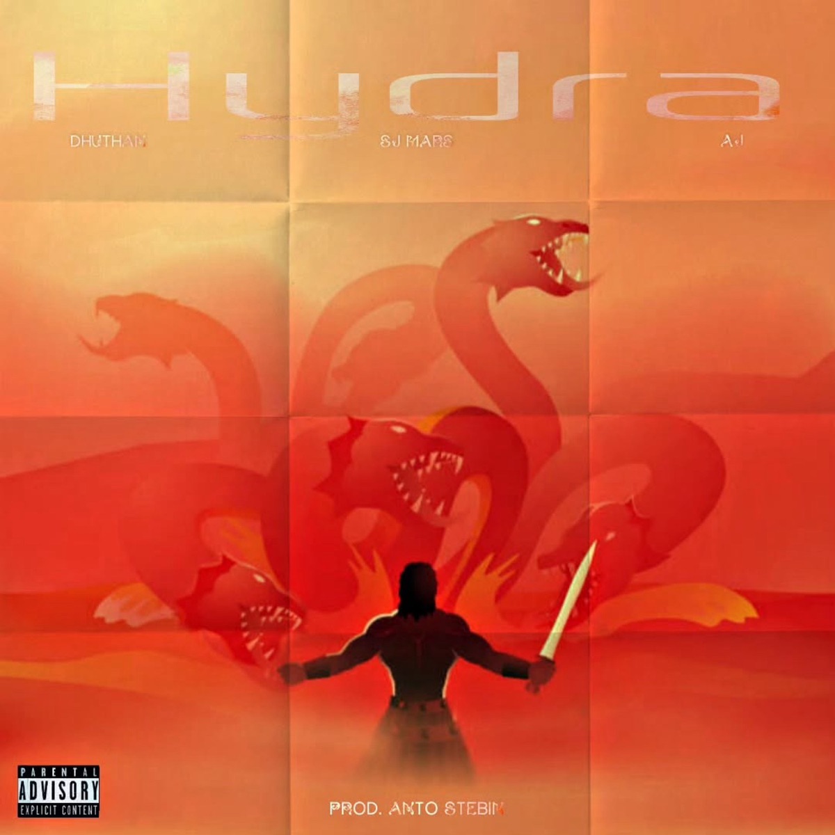HYDRA - Single by AJ240, Dhuthan, Anto Stebin S K & Sj Mars album cover